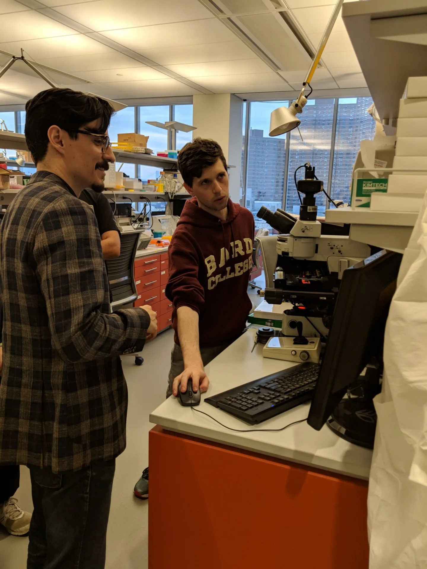 Late Night Science lab tour.